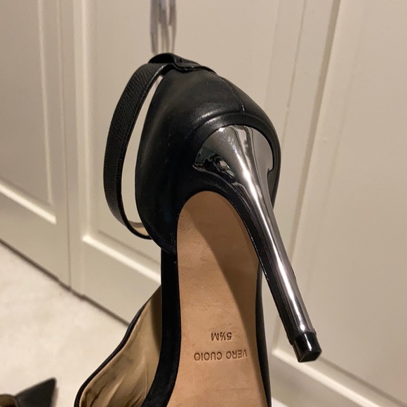 BCBGMAXAZRIA Aced Ankle Strap Leather Pump - Picture 8 of 11